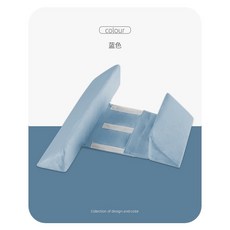 嬰兒睡姿定型枕 寶寶安撫側睡枕 可調節距離 藍色可拆洗, 蓝色可拆洗, 蓝色