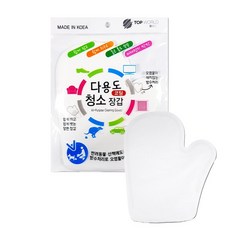 10매 다용도 코팅 청소 장갑 1봉 청소장갑 청소용장갑 먼지제거 부직포장갑 일회용장갑 반려동물 배변봉투, 1개, 없음