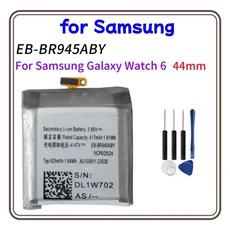 417mAh 교체 배터리 EB-BR945ABY 삼성 호환 호환 워치 6 44mm + 도구용 새