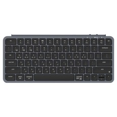 키크론 B1 Pro 무선 텐키리스 키보드, 스페이스 그레이, B1P-K1
