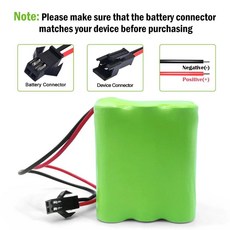 모델 비행기 경주 용 자동차 광전자 발광 음성 장난감 7.2V Ni-MH 1.2-2AH Ni-Cd 600-900mAh 충전식 배터리, Ni-MH 1200mAh SMP