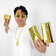 JL매직 부모님 재벌만들어드리기 머니건 나는부자다 6종세트 돈벼락 현금 살포 부모님 퍼포먼스 어버이날 용돈 현금 선물, 1세트, 골드