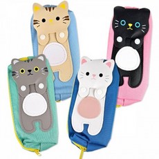 만들기 대장-야옹이 필통, 1개, 4.핑크