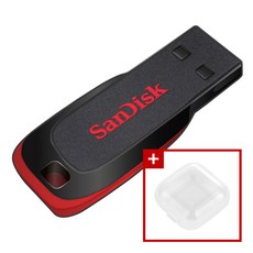 샌디스크 USB 메모리 크루저 블레이드 CZ50 + 미니 보관함 패키지, 1개, 64GB 1개, 64GB