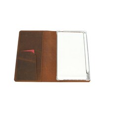 JJNUSA Remarkable Pro Move 태블릿 7.3인치용 펜 홀더가 있는 천연 가죽 폴리오 케이스 Remarkable Pro Move 커버 케이스 그를 위한 생일, brown