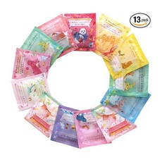 MaBF 찰리 소믈리에 목욕 소금 8종 이상 13포입 복주머니 시험 세트 164444, 하나의 옵션