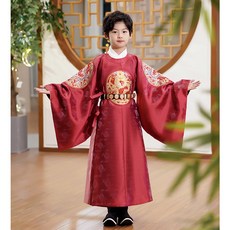 의상 곤룡포 선비 무대 코스프레 버건디 선비옷 옛날 양반 공연