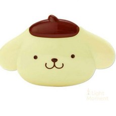 LM6 폼폼푸린 빗거울 세트 빗세트 미니손거울