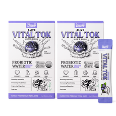 허레이 프로 강아지 고양이 유산균 음수량 신장영양제 바이탈톡 얼라이브 면역력 보조제, 20회분, 장건강/유산균, 2개