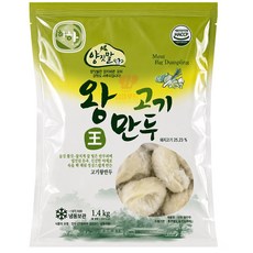 아하만두 1봉+1봉 고기왕만두1.4kg+고기왕만두1.4kg (평일 오후2시전 결제주문건 다음날 택배도착), 1.4kg, 2개