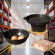 미니화로 1인 세트 캠핑화로 고체연료 미니불판 휴대용화로 고기판 캠핑용화로, 구우리 세트 02) 미니화로+냄비