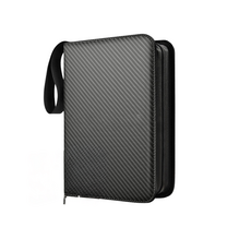 波紋卡冊 卡片收納冊 寶可夢/遊戲王/球員卡適用 大容量卡片收納展示專賣, 黑色, 1個