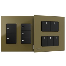 GREENBANK 綠銀 G-Switch P1 無線智能五開關, 銀色