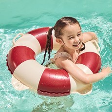 스윔어바웃 클래식 어린이 원형튜브 물놀이튜브, 1개, 루비 레드(CK07)