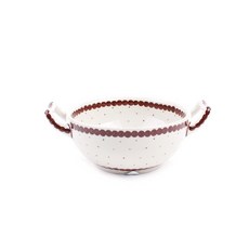 폴란드그릇 세라미카아티스티나 도자기 손잡이스프볼, 61B