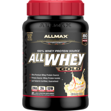 ALLMAX 分離乳清蛋白粉, 生日蛋糕, 1個, 907克