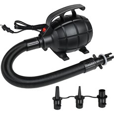 노즐이 있는 EJAEE 전기 에어 펌프 130W500W1200Wu2013 밀폐형 인플레이터 페인트 부스 아치 보트 및 카약용 빠른 인플레이션, 500W