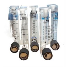 유량계 분당 6-600ml 밸브 조절 가능한 6 8 10mm 아크릴 LZM-6T 패널 에어 N2 CO2 가스 로타미터분당 6-60ml 6MMLZM-6T 에어에서 0.1-1000, 10mm_lzm-6t Air, 0.15-1.5LPM