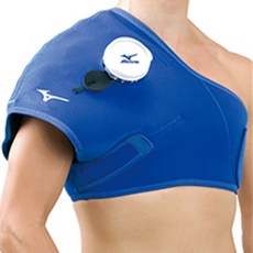 미즈노 야구 아이싱백 가슴보호대 어깨보호대 얼음찜질 Mizuno 1GJYA22100RB 블루, 1개