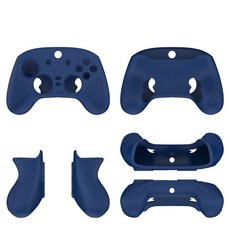 Razer Wolverine V3 Pro 게이밍 컨트롤러용 보호 커버 실리콘 보호 케이스 낙하 방지 방진 단색, 파란, 1개, 파란