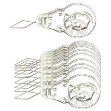 효자핀 바늘귀실끼우기 바늘귀꿰기 10개입 수동 재봉 도구, 2개, 단일