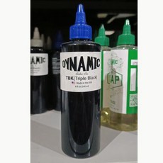 DYNAMIC TBK (Triple Black) 刺青色料, 1個, 1oz