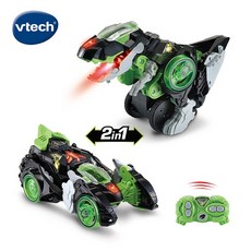 Vtech 遙控聲光變形恐龍車 暴龍-里奧, 1個