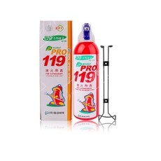 월드프로119 소화기 DS-255 미니 캠핑 차량 가정 휴대용소화기 미니소화기 캠핑소화기 스프레이, 1개