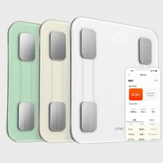 앳플리 T9 정확한 몸무게 저울 더블스인 바디체중계 체지방 가정용 전자 기계 211126, 민트 그린211126