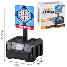 전기 표적 과녁판 게임 사격장 점수 표적지 움직이는 과녁 너프건, 전자 표적[단일 표적], 표준 장비