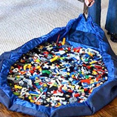 레고정리매트 아이 장난감 정리 백 특대형 150cm, 1개