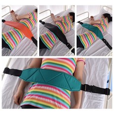 노인안전벨트 침대 낙상방지 벨트 침대 난간 침대 낙하 방지 보호 벨트 01.0.9MM 녹색 140CM 한 사이즈, 03.0.9MM 오렌지 140CM