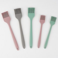 실리콘 미니 양념솔 기름붓 김솔 오일 브러쉬 2종, 민트, 1개