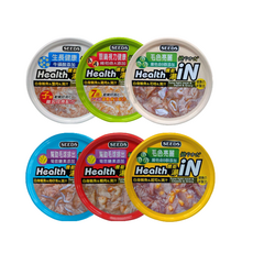 寵物Seeds惜時 IN機能湯罐 貓罐 24罐/箱, 1個, 24罐(鮪魚+雞肉(老貓))80g