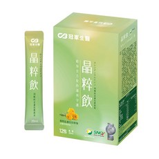 【冠軍生醫】晶粹飲(12包/盒) 喝的葉黃素，小分子好吸收，莓果風味，守護晶亮世界, 1個, 1盒