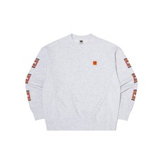 [국내매장품] 코닥 KODAK [오빅작가] 코닥피플즈 그래픽 맨투맨 WHITE MELANGE