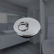 욕조마개 배수구 고무 뚜껑 캡 크롬 chl833ZD
