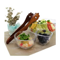 옻칠 원형샐러드집게 구멍 25.5cm 집게류 주방용품, ◎윈지상점_단일옵션