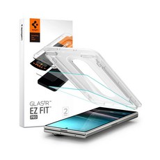 Spigen SGP 透明貼 保護貼, 1個, 9H 玻璃貼 含快貼板2入,Z Fold 6
