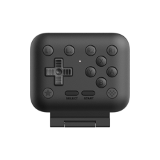 [CTK] 팔비또 8bitdo Flip Pad 플립패드 게임 컨트롤러 폴더형 IOS 안드로이드 휴대용 레트로 게임패드, 1개, 블랙