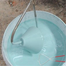 도자기 도구 금속 클립 담그는 집게 색 유약 마무리 폴리머 클레이 Diy 세라믹 공예 조각 모델링, 01 빠른, 02 라이트 그린