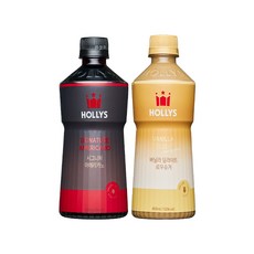 [할리스] 시그니처 아메리카노 550ml 12개 + 바닐라딜라이트 로우슈거 450ml 12개