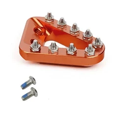 모터사이클 CNC 리어 브레이크 페달 팁 터미널 KTM 125-500 XC/XCF/XCW/SX/SXF/EXC/EXCF/TPi/6D 및 허스크, 06 old CNC orange