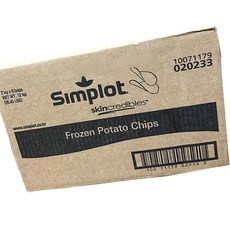 심플 냉동 감자 칩 2K 튀김용, 2kg, 1개