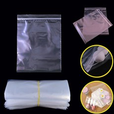 pe 투명 지퍼백 40x50cm -25매 포장 비닐 폴리백 지퍼백중형 비닐팩 지퍼백소형, 1개