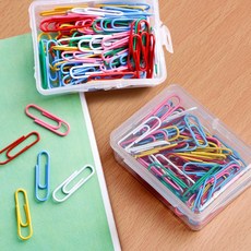 [플로우스팟] 컬러 클립 70p 서류 자료정리