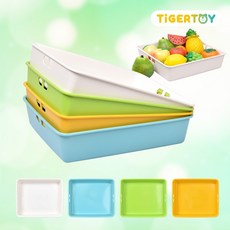 에코소프트 교구바구니 대사이즈, 1개, 크림