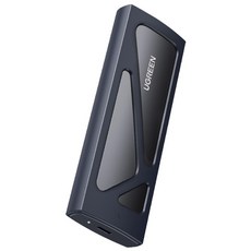 유그린 USB3.2 GEN2 10Gbps M.2 NVMe SSD 외장케이스 CM578, CM578-B000-15512 블랙, 1개