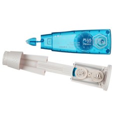 PLUS TG-736 豆豆彩貼 正帶 蘇打藍 6mm, 1個, 未稅