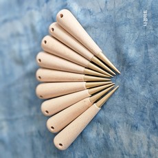 매듭송곳(보급형)/나무손잡이/매듭도구/전통매듭, 10개